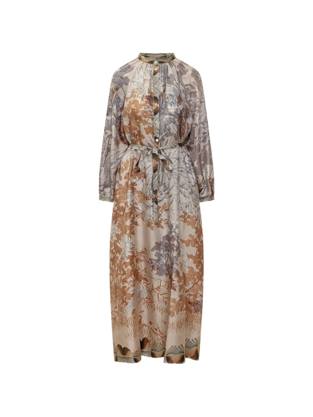 Pierre-Louis Mascia floral aloes dress - Toni neutri