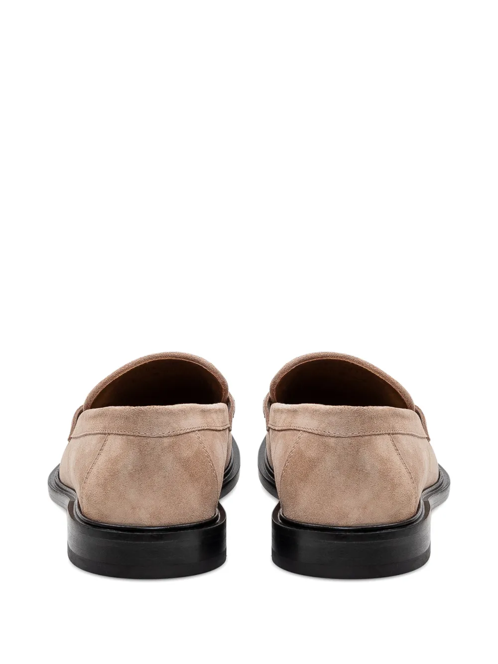 sturlini firenze Penny loafers met ronde neus Beige