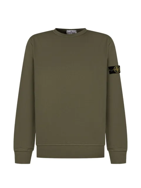 Stone Island Junior logo round-neck top