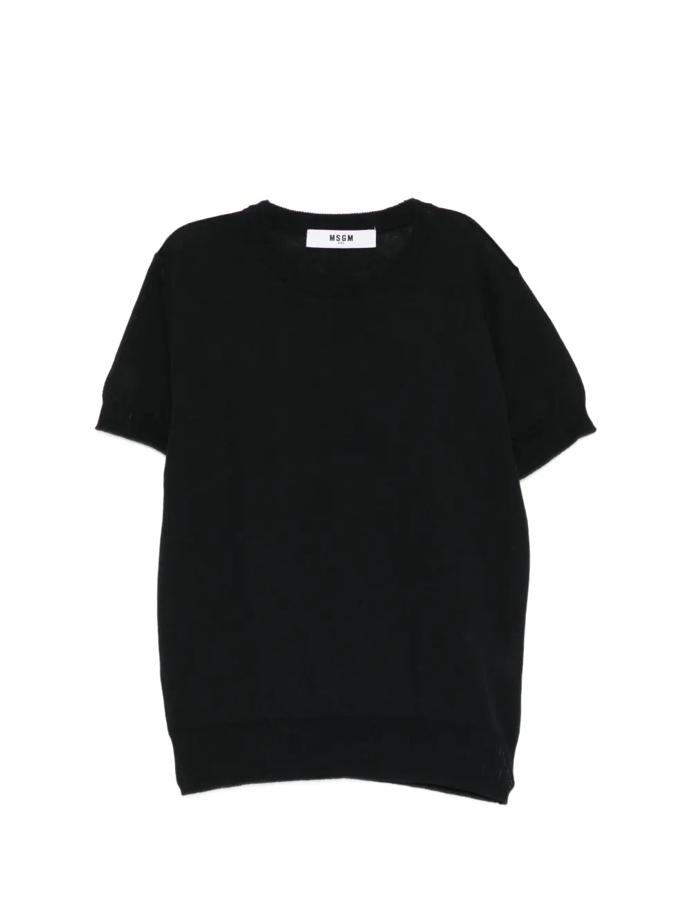 MSGM Kids short-sleeve T-shirt - Nero