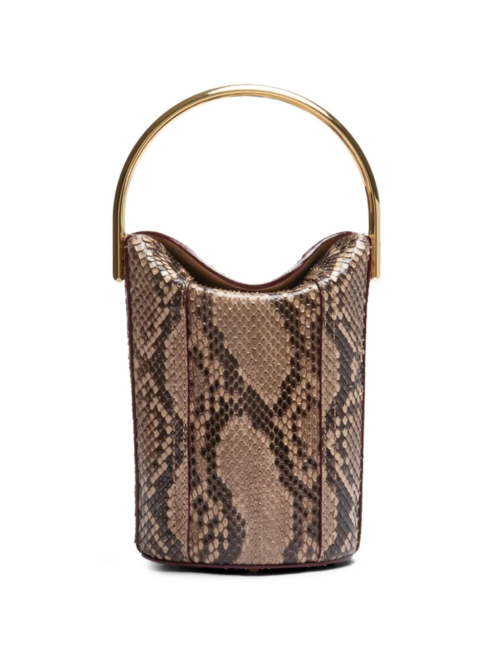  Lancel Mini Rigid Bucket Bag - Neutrals 