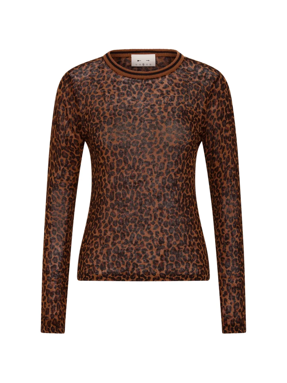 The Upside Ludlow Oberteil mit Leopardenprint - Braun