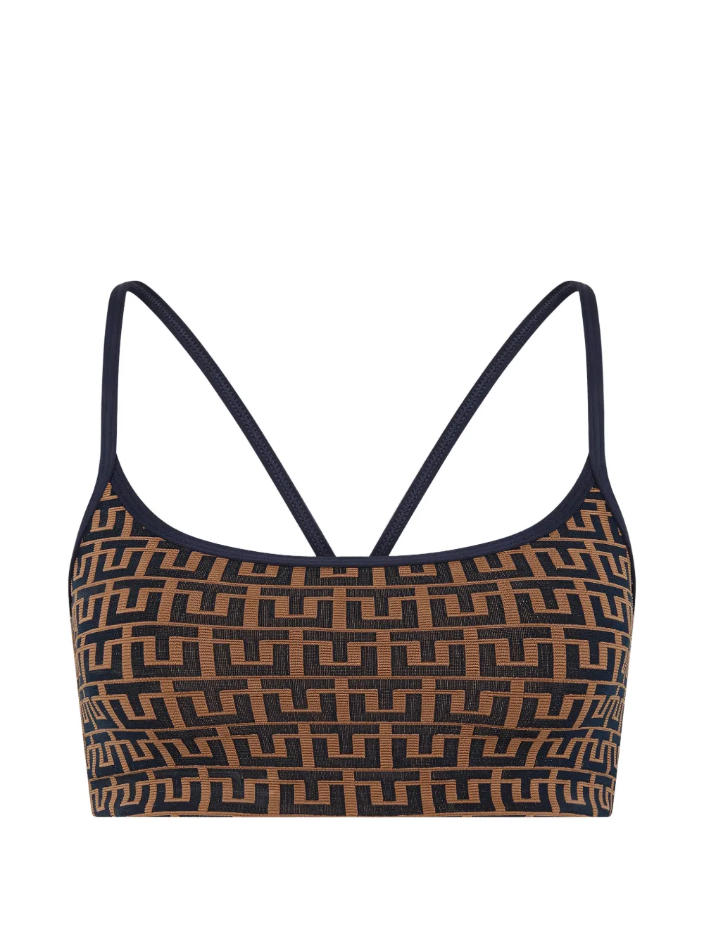 The Upside Castilla Bowie BH mit Print - Nude