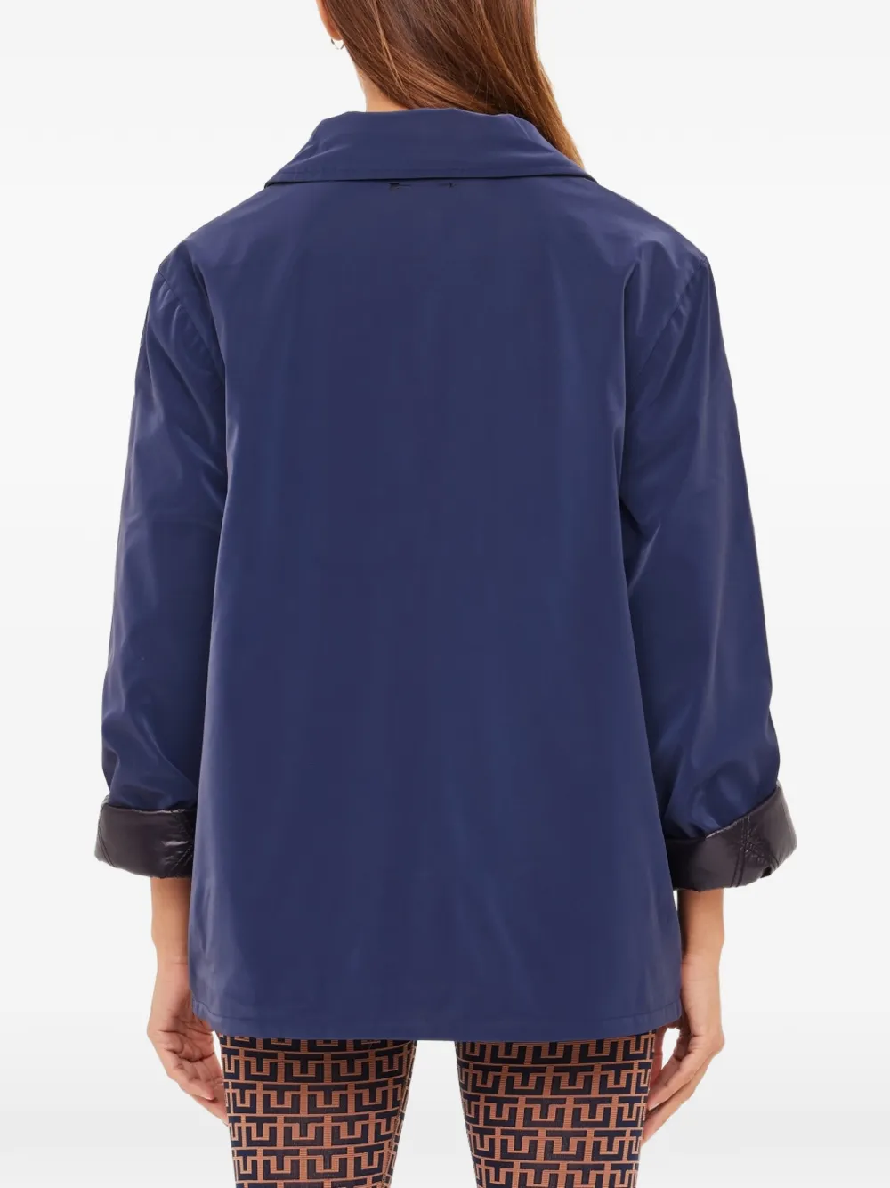 The Upside Levi omkeerbaar gewatteerd jack Blauw