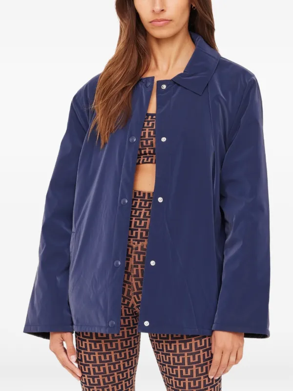 The Upside Levi Reversible Quilted Jacket in Blue