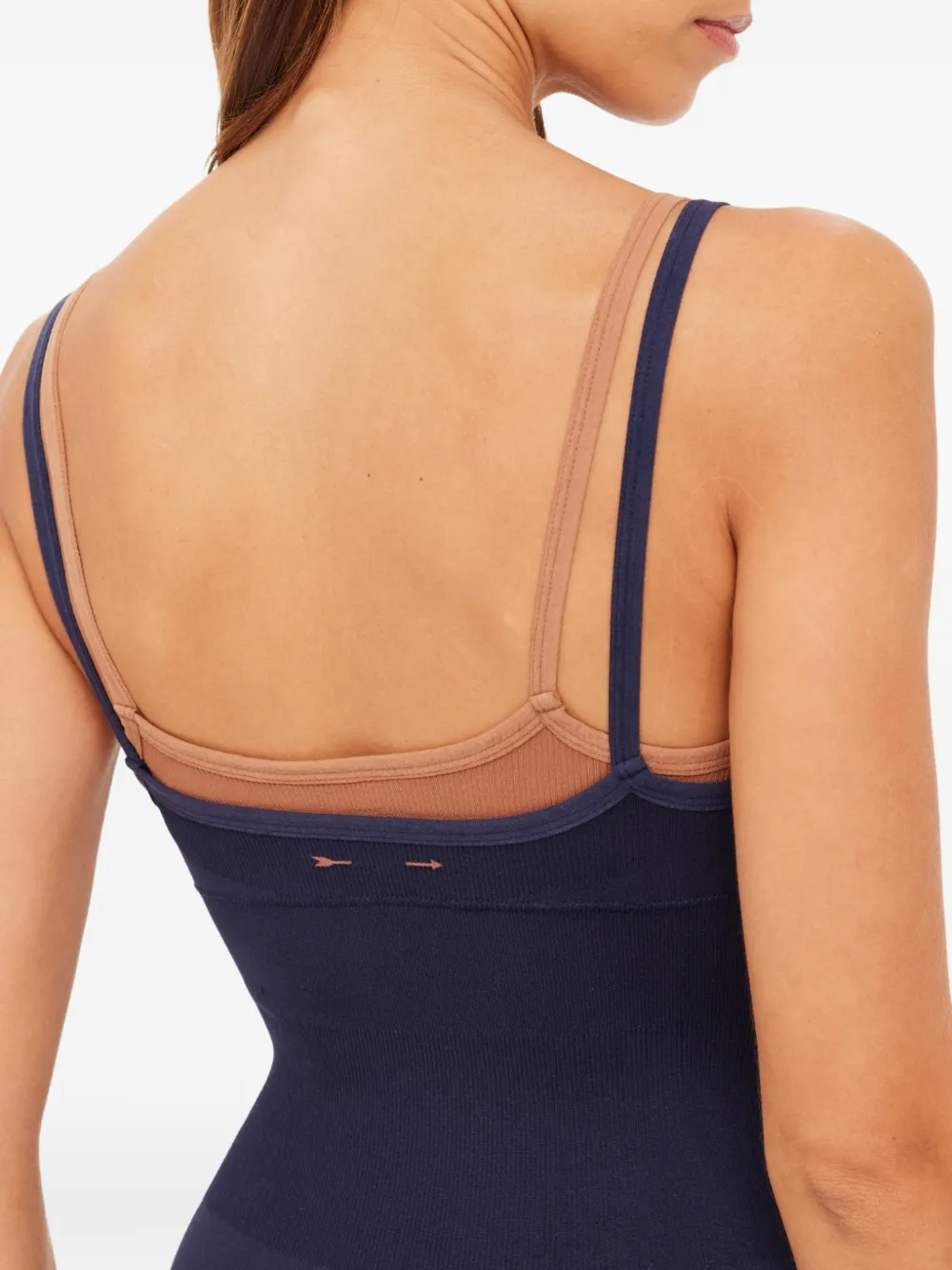 The Upside Jamie Form naadloze playsuit Blauw