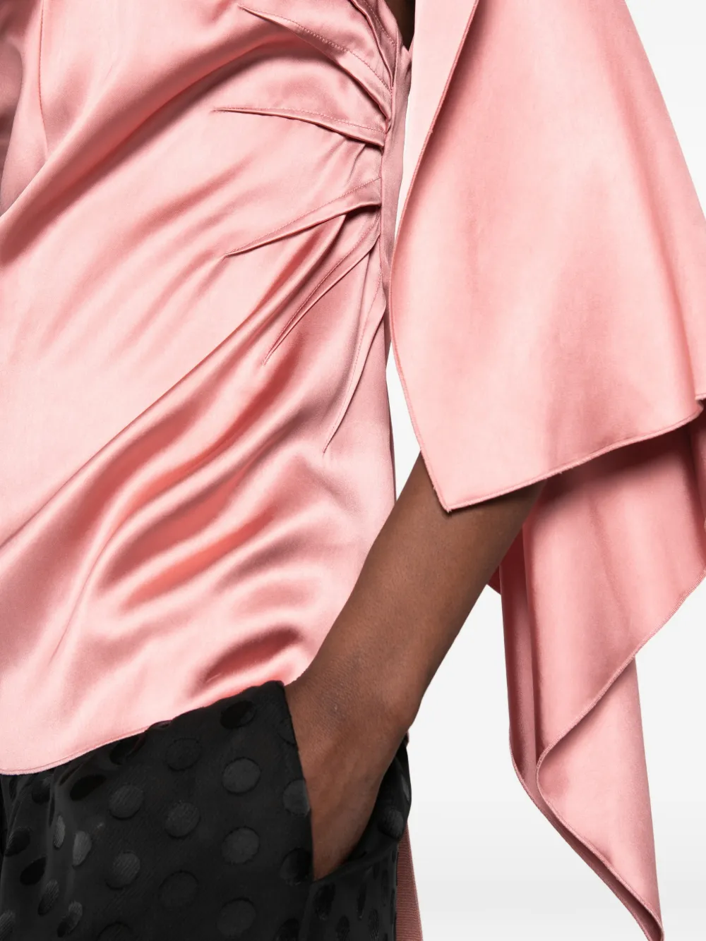 Lanvin Sjaal met zak Roze