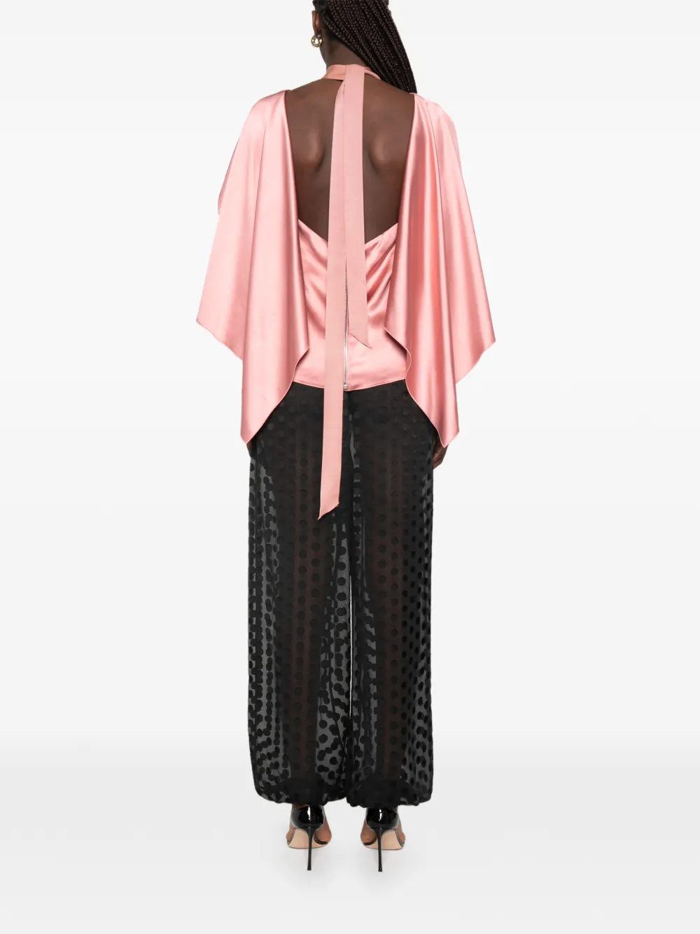 Lanvin Sjaal met zak Roze