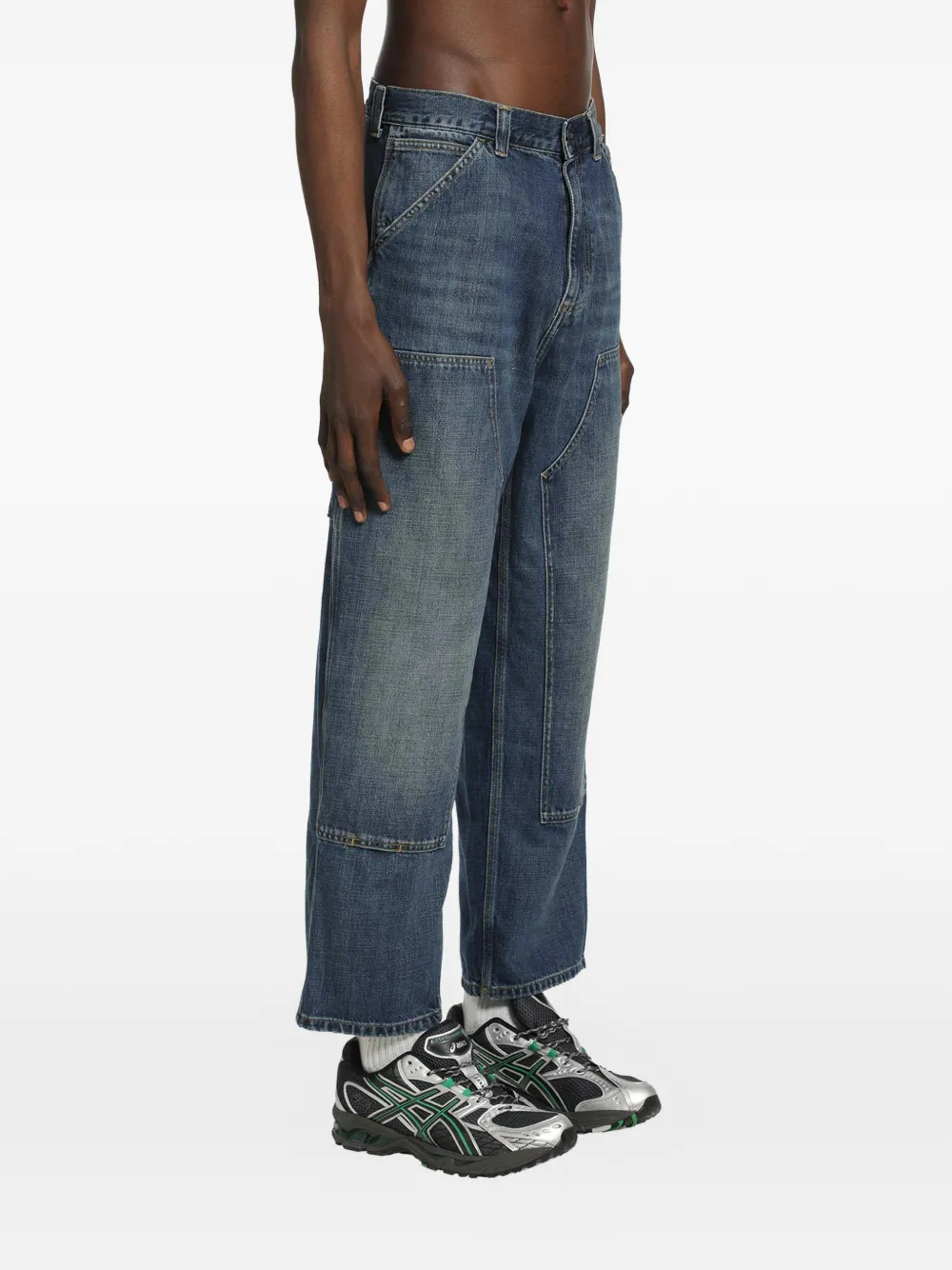  Carhartt Wip Vaqueros Og Double Knee - Azul 