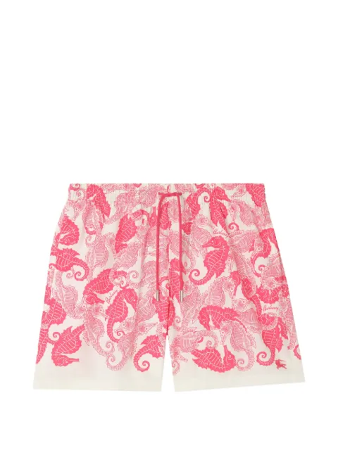 Burberry shorts de playa Seahorses
