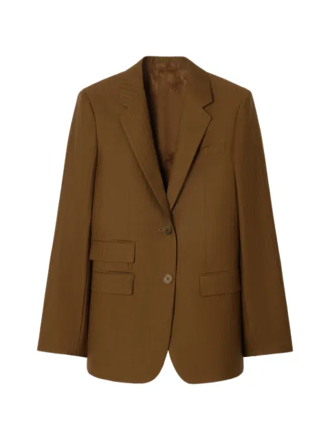 Burberry wool mohair tailored jacket