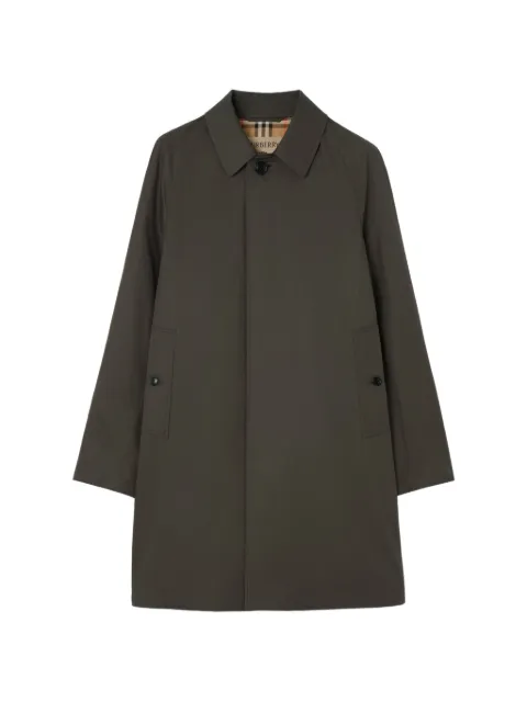 Burberry mid-length tropical gabardine Camden car coat