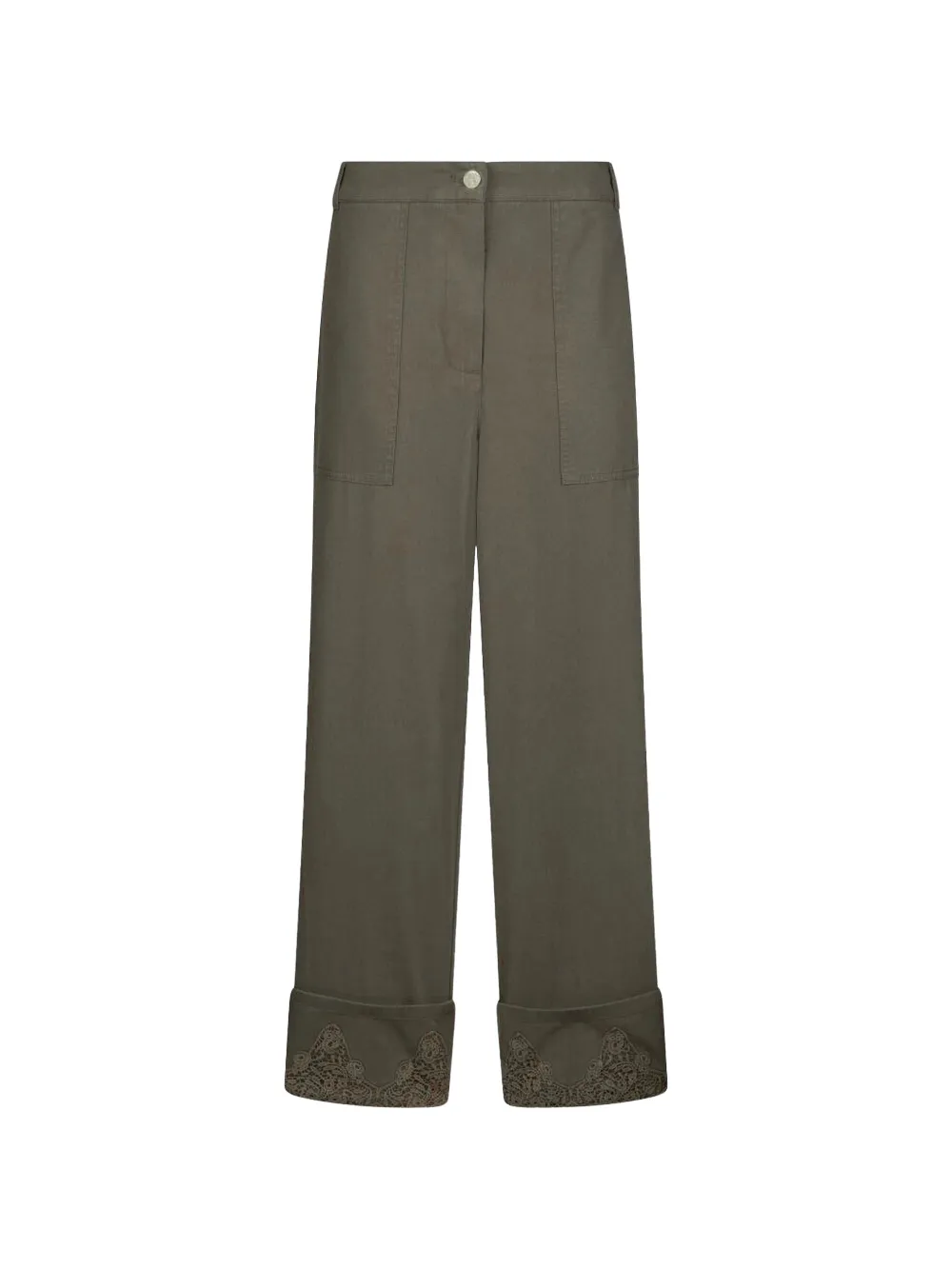 LIU JO pants with macramé detail