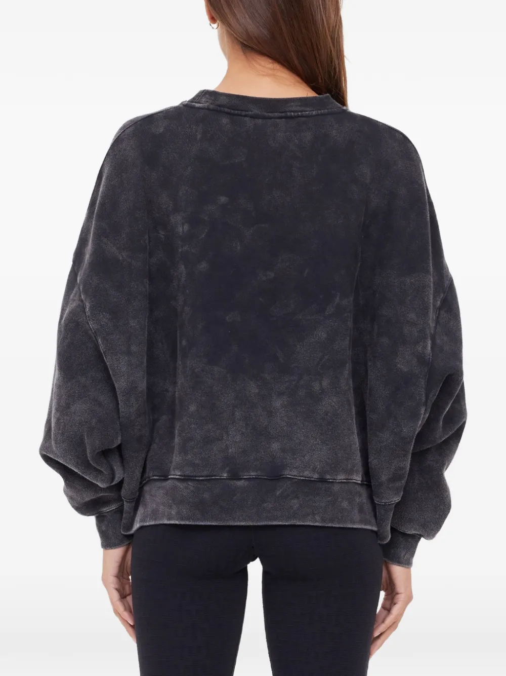 The Upside Cosmic Paloma sweater met ronde hals en logo Zwart