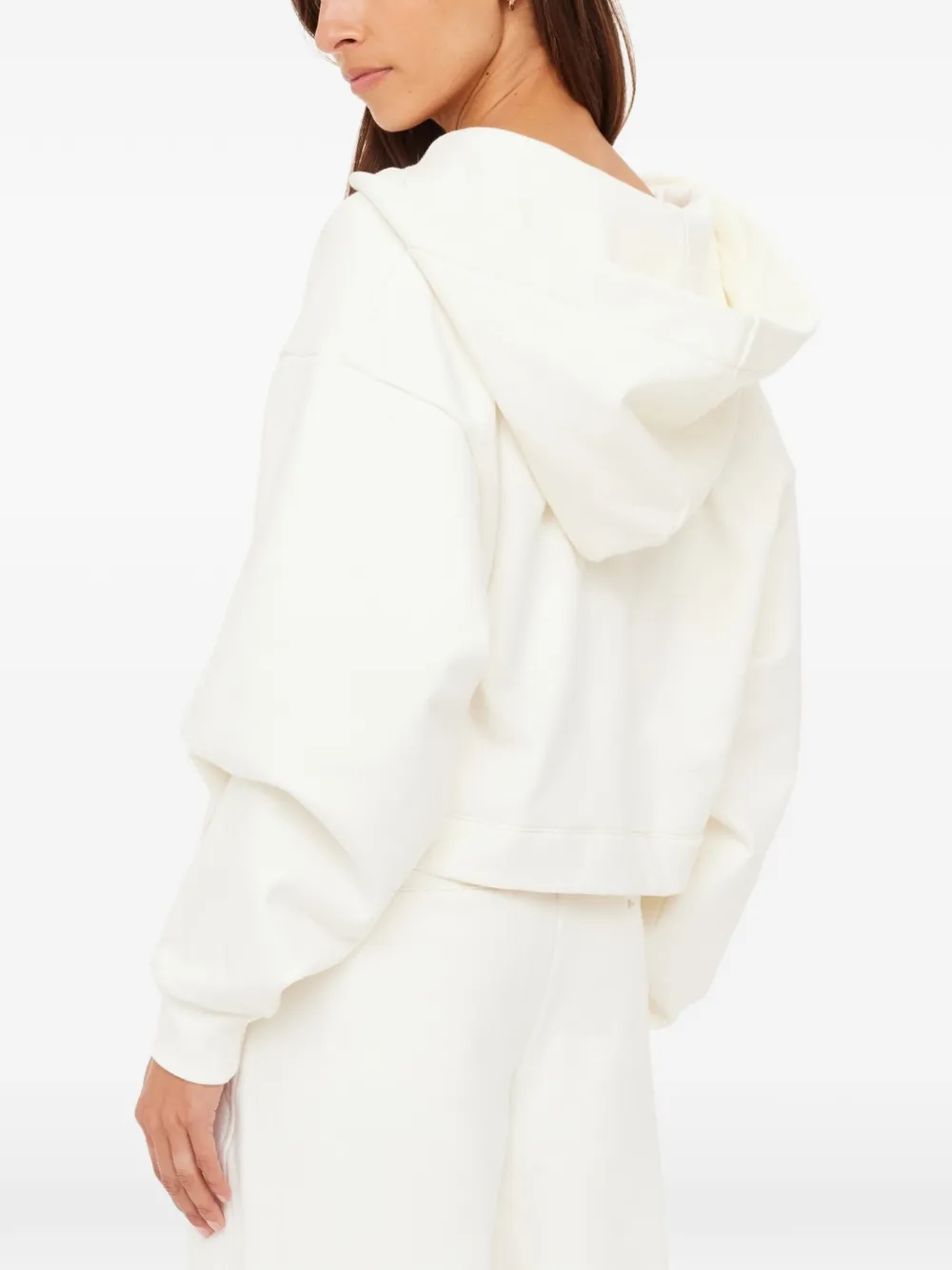 The Upside Arkana Priah hoodie met veters Beige
