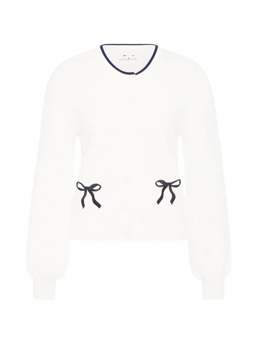 The Upside Cardigan con fiocco - Bianco