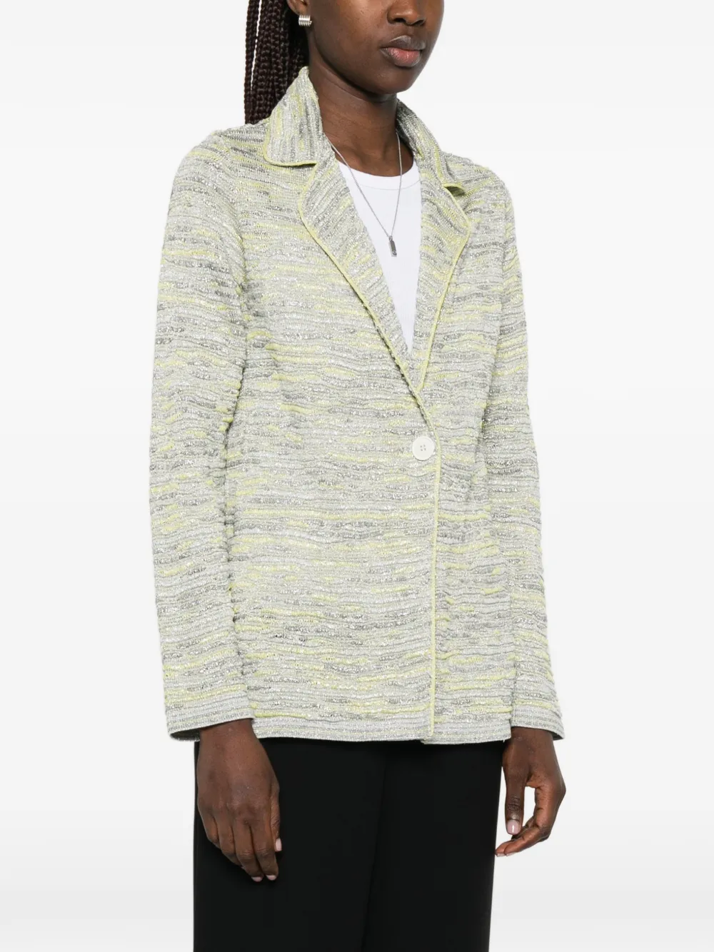  Neera Blazer De Bouclé - Gris 