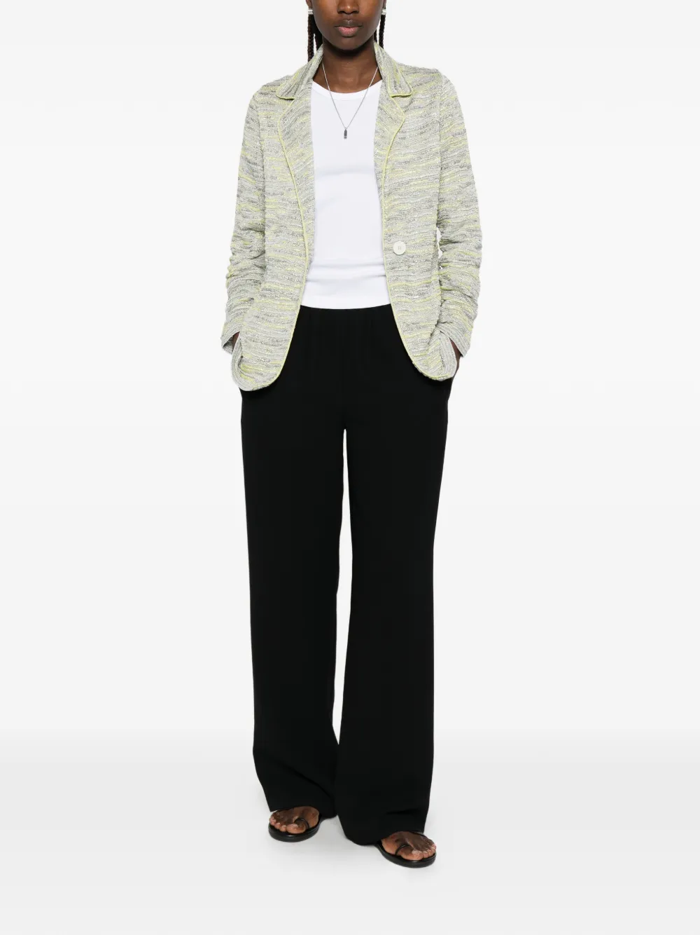  Neera Blazer De Bouclé - Gris 