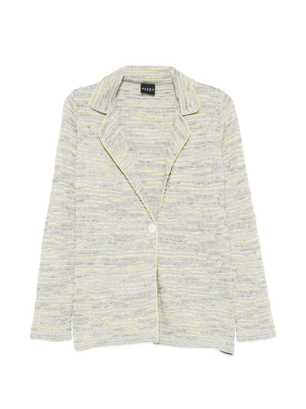 Neera bouclé lurex blazer - Grau