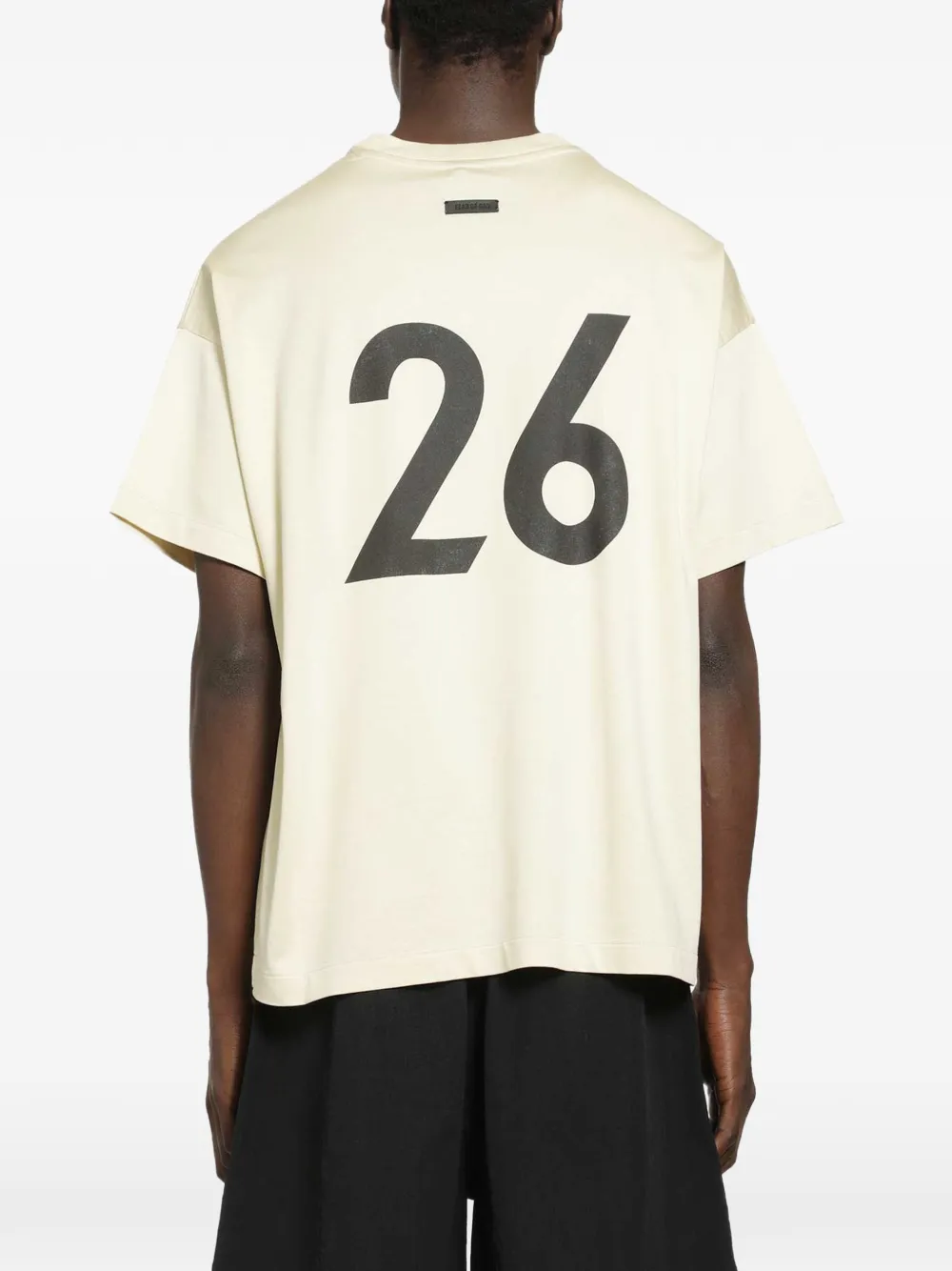 Fear Of God T-shirt met logodetail Wit
