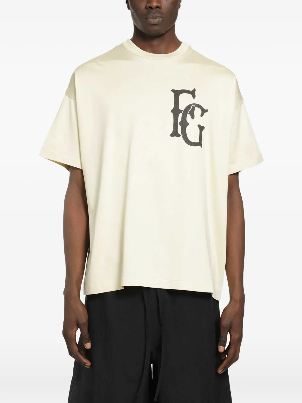 Fear Of God logo-detail T-shirt - Bianco