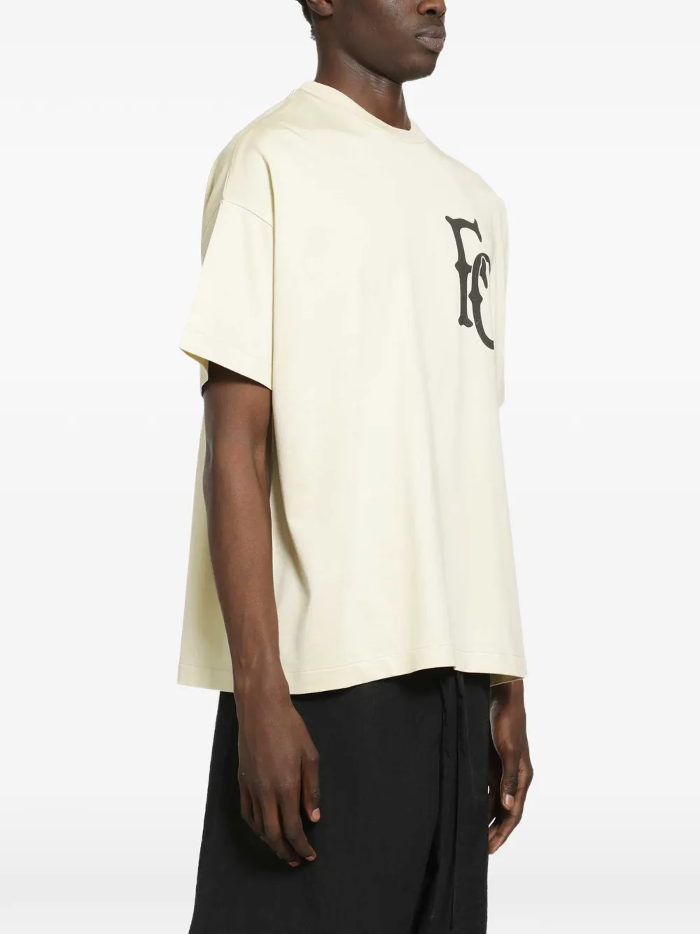 Fear Of God T-shirt met logodetail Wit