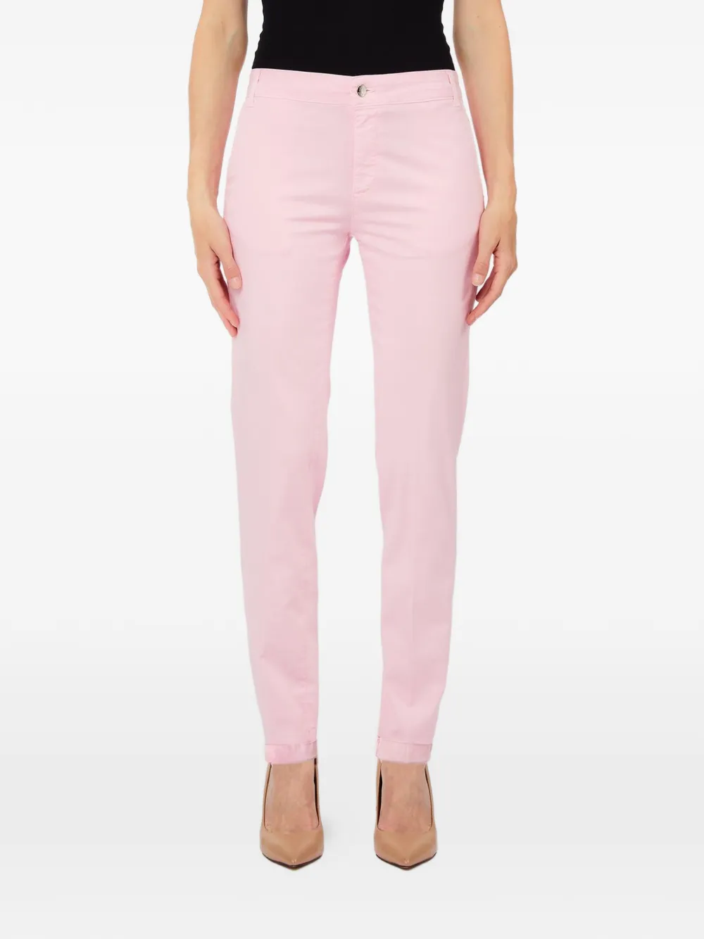 LIU JO cuffed trousers - Rosa