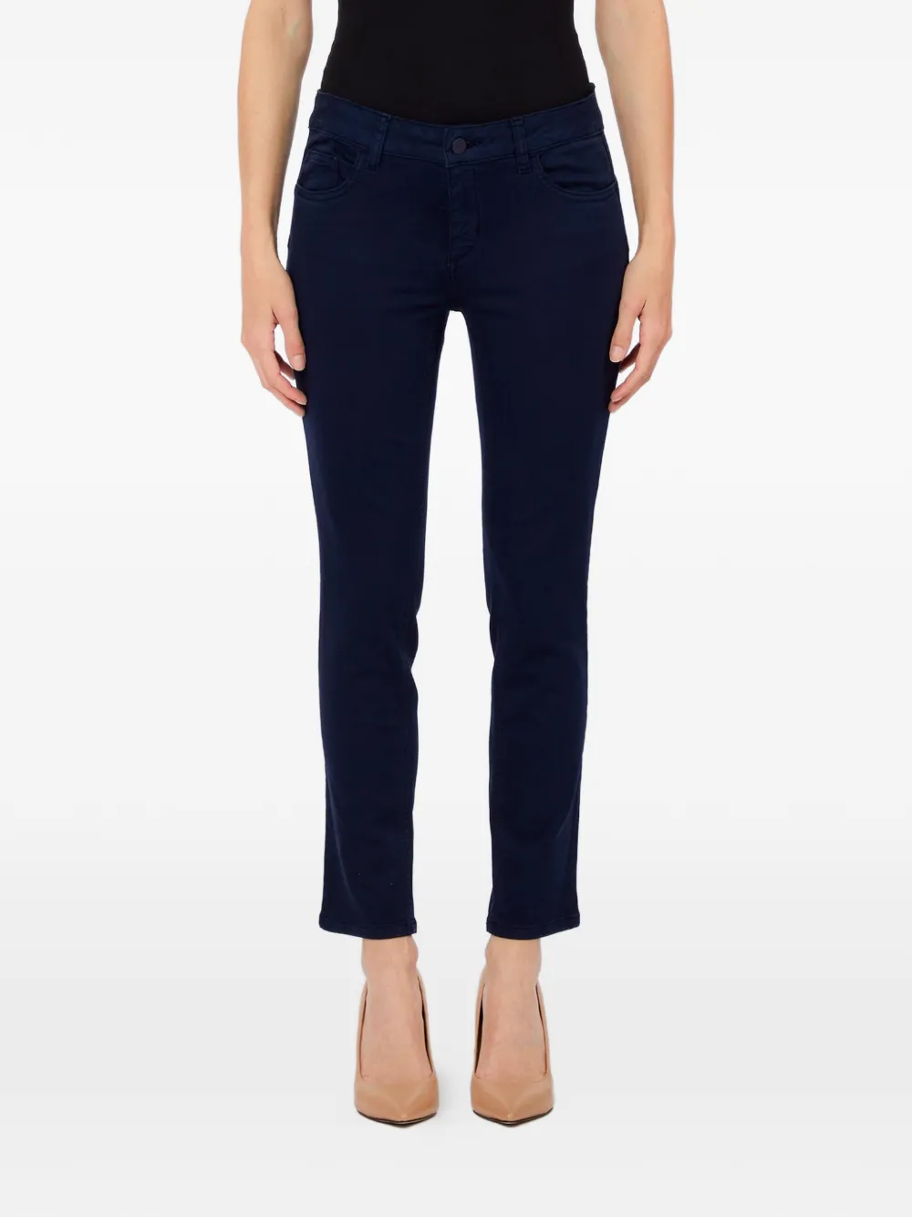 LIU JO cotton trousers - Blau