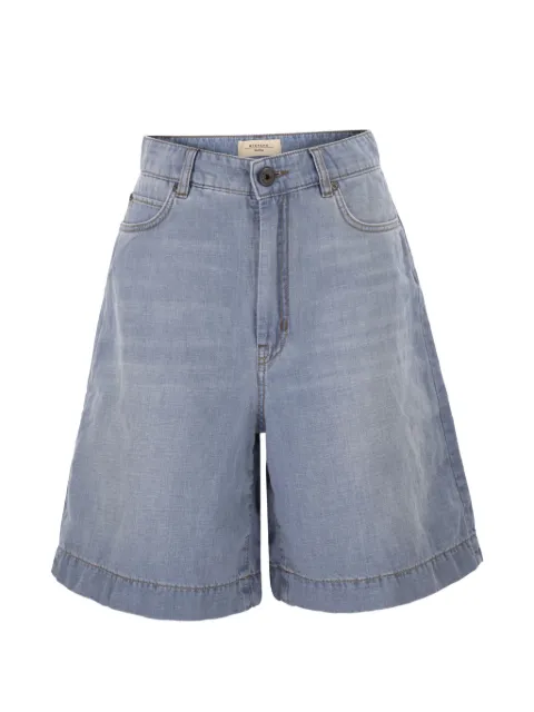 Weekend Max Mara shorts con costuras en contraste