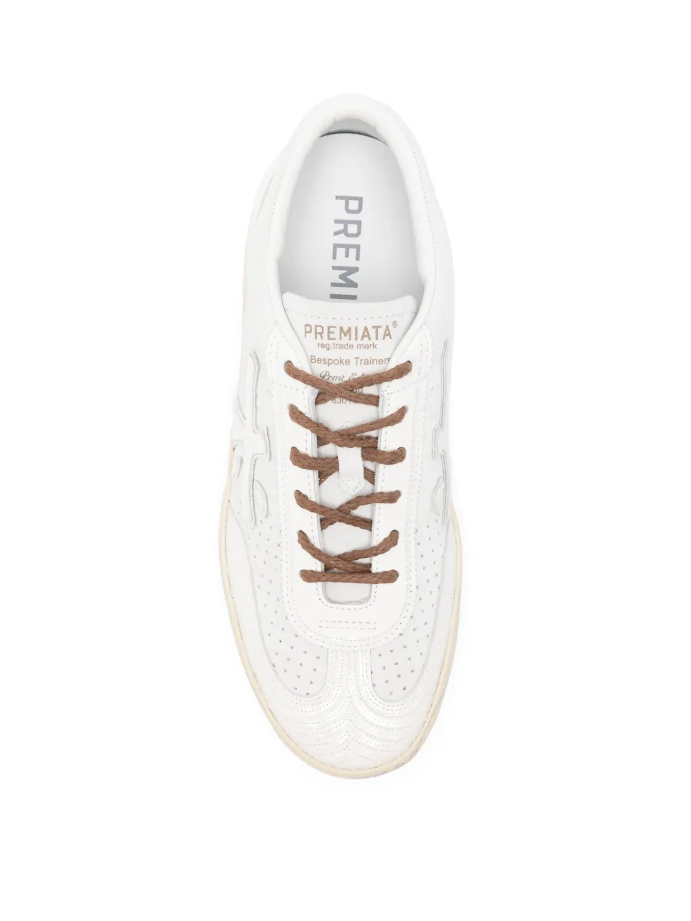 Premiata Sneakers verfraaid met uitgesneden detail Wit