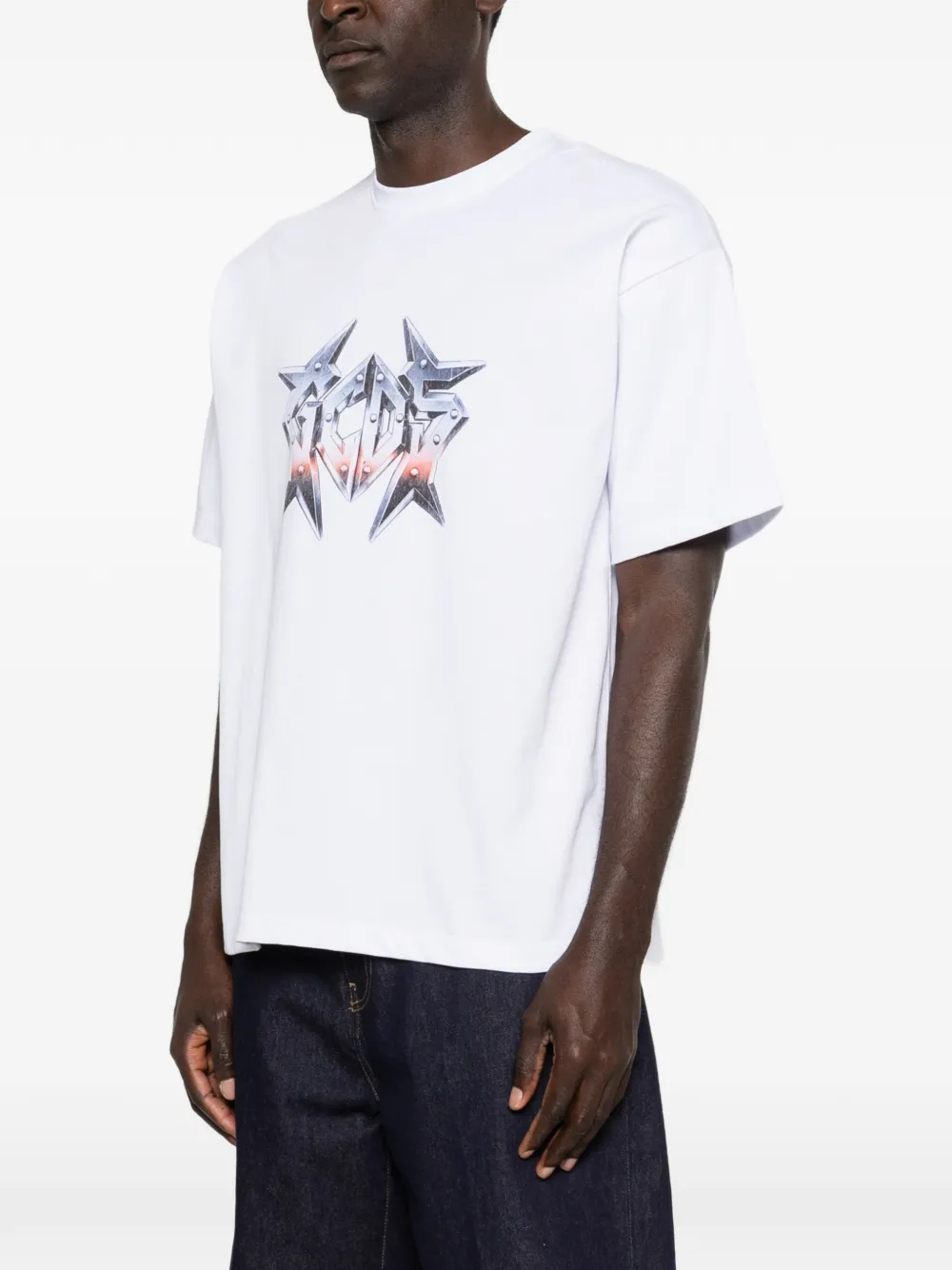 GCDS Bulletproof T-shirt Wit