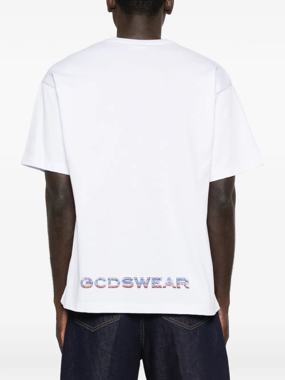 GCDS Bulletproof T-shirt Wit