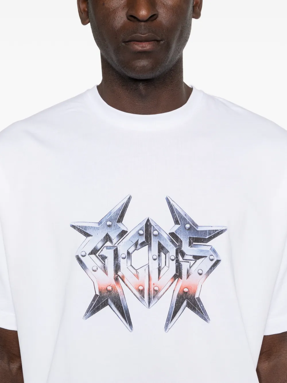 GCDS Bulletproof T-shirt Wit