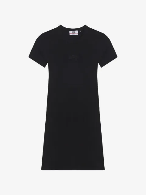 GCDS ribbed A-line dress