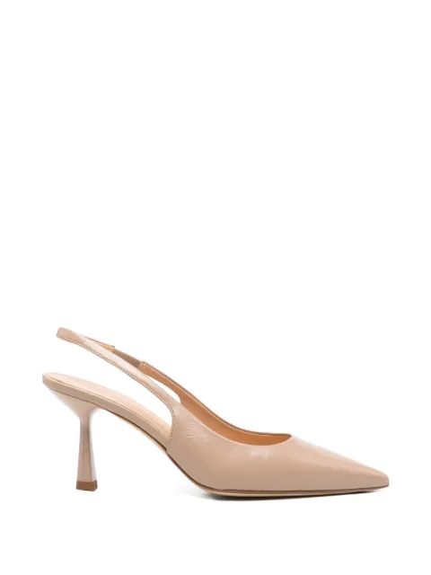 Chantal pointed-toe slingback pumps