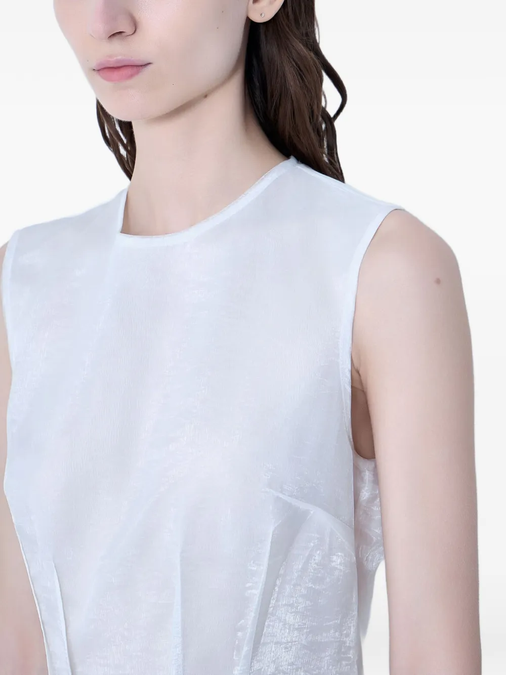 CBclaudie panel-sheer mini dress