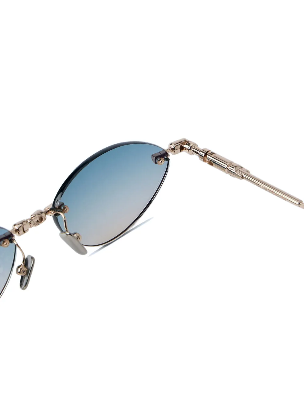 H65 Rimless Oval Sunglasses