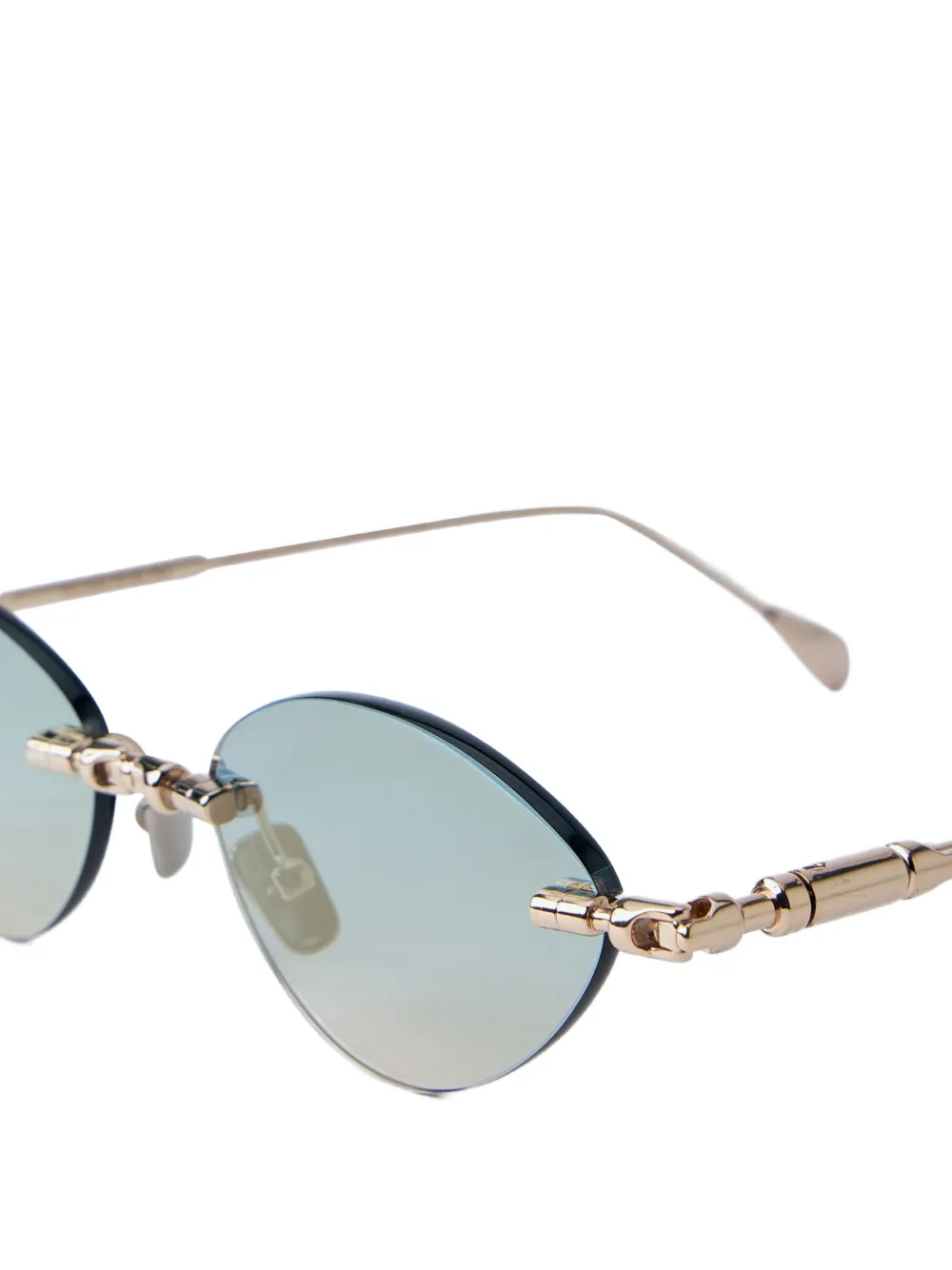 H65 Rimless Oval Sunglasses