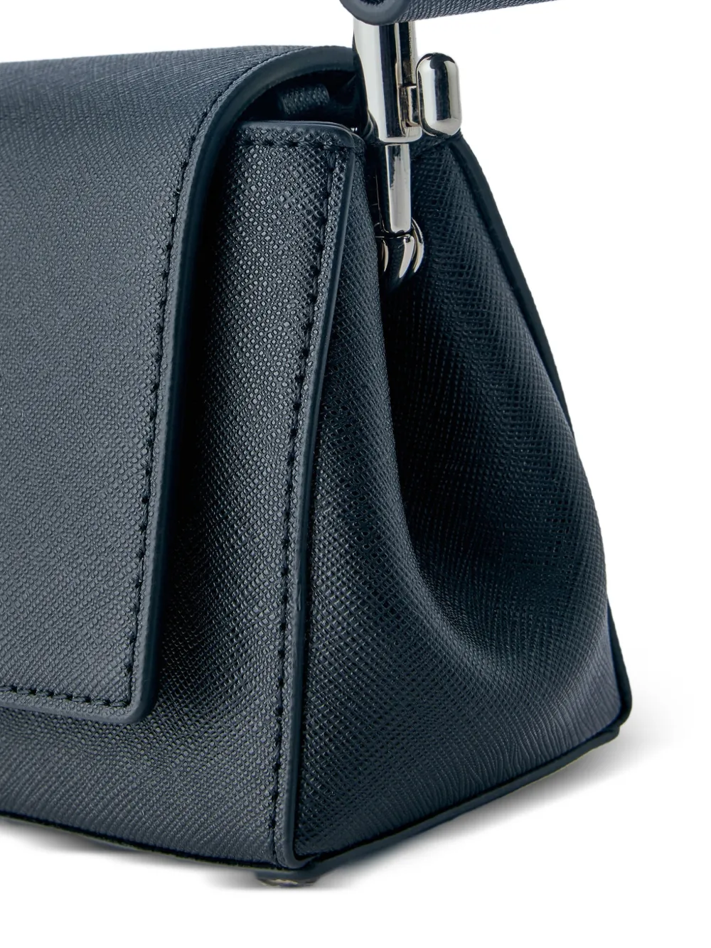 Vivienne Westwood Hazel schoudertas met textuur en logodetail Zwart