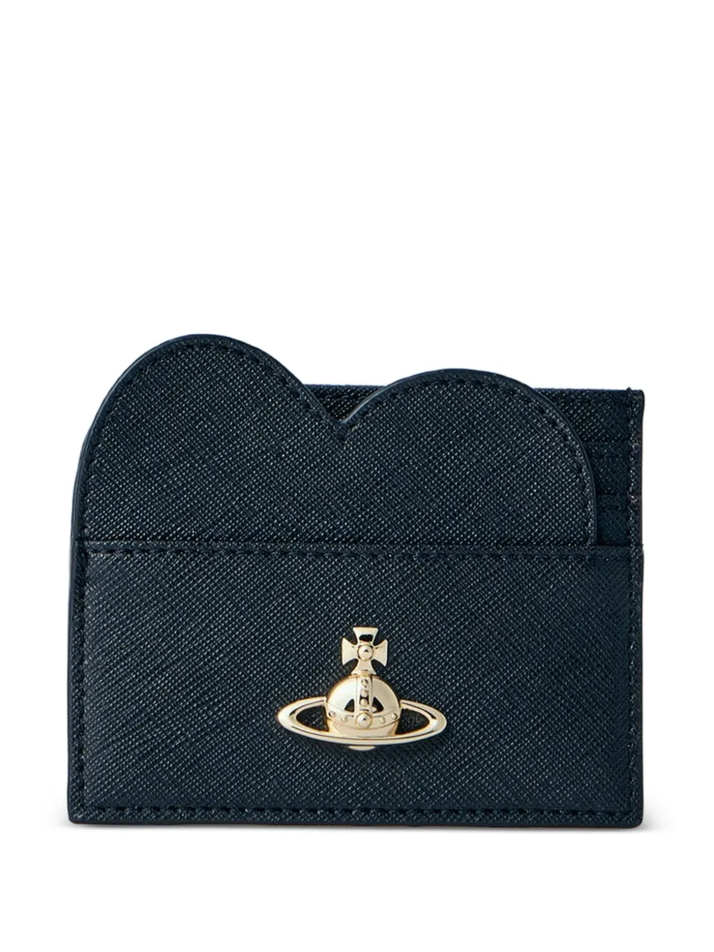 Vivienne Westwood heart-motif card holder - Nero