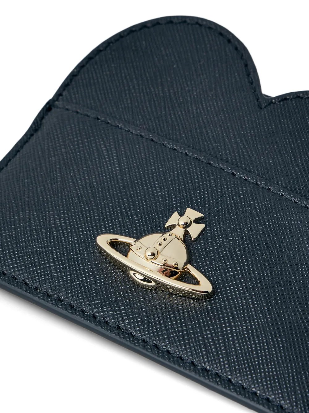Vivienne Westwood Pasjeshouder met hartpatroon Zwart