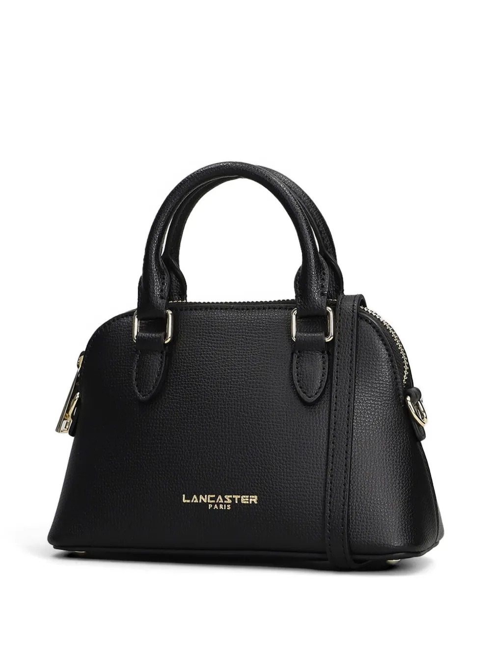 Lancaster Shopper met logo Zwart