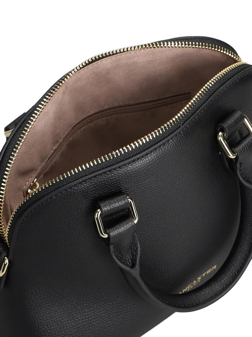 Lancaster Shopper met logo Zwart