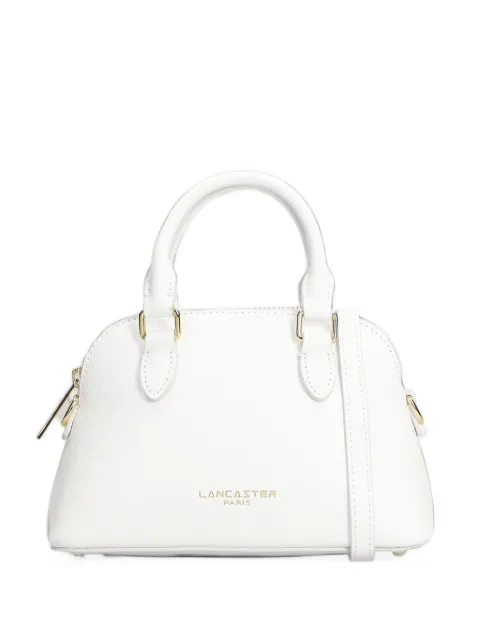 Lancaster Sierra Jia logo-print leather tote bag