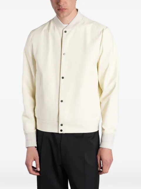 Salvatore Santoro leather bomber jacket