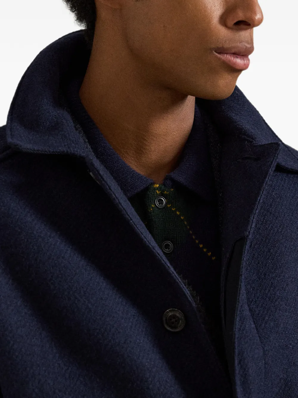 Polo Ralph Lauren The Langdon tweed jas Blauw