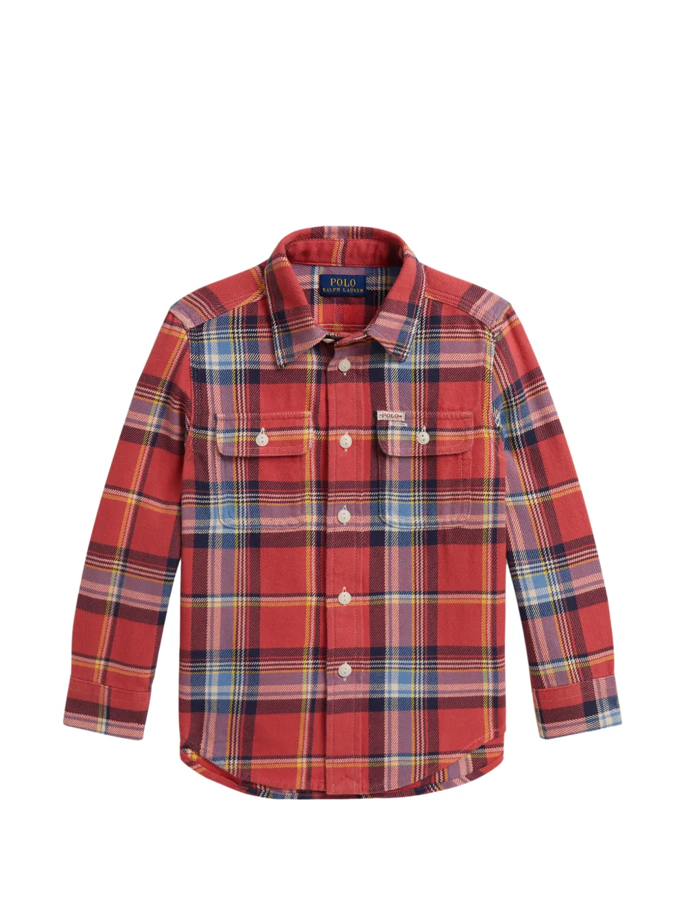 POLO RALPH LAUREN KIDS Kariertes Matlock Hemd - Rot