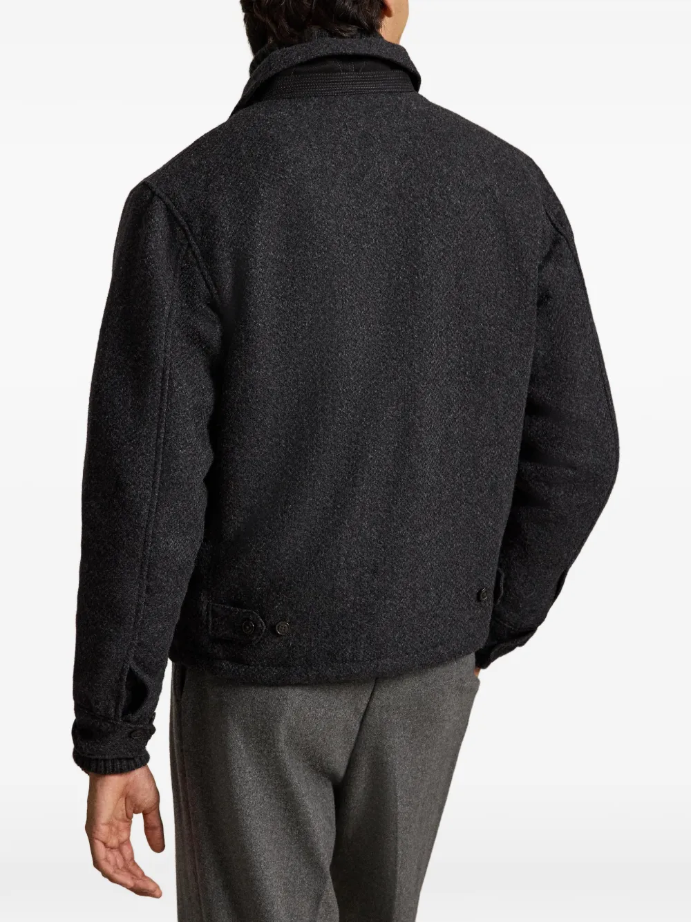 Polo Ralph Lauren The Langdon tweed jack Grijs