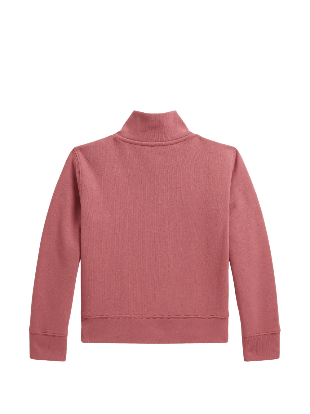 POLO RALPH LAUREN KIDS Big Polo Pony sweater met kwartrits Roze