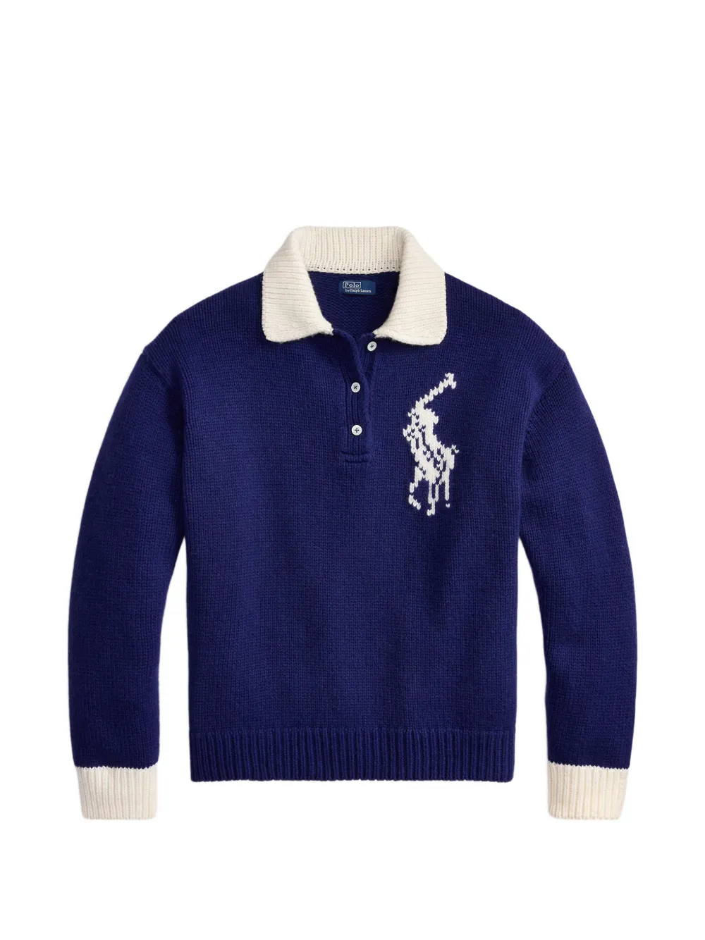 Polo Ralph Lauren Big Pony Pullover - Blau